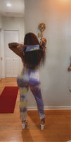 PURPLE RAIN ROMPER